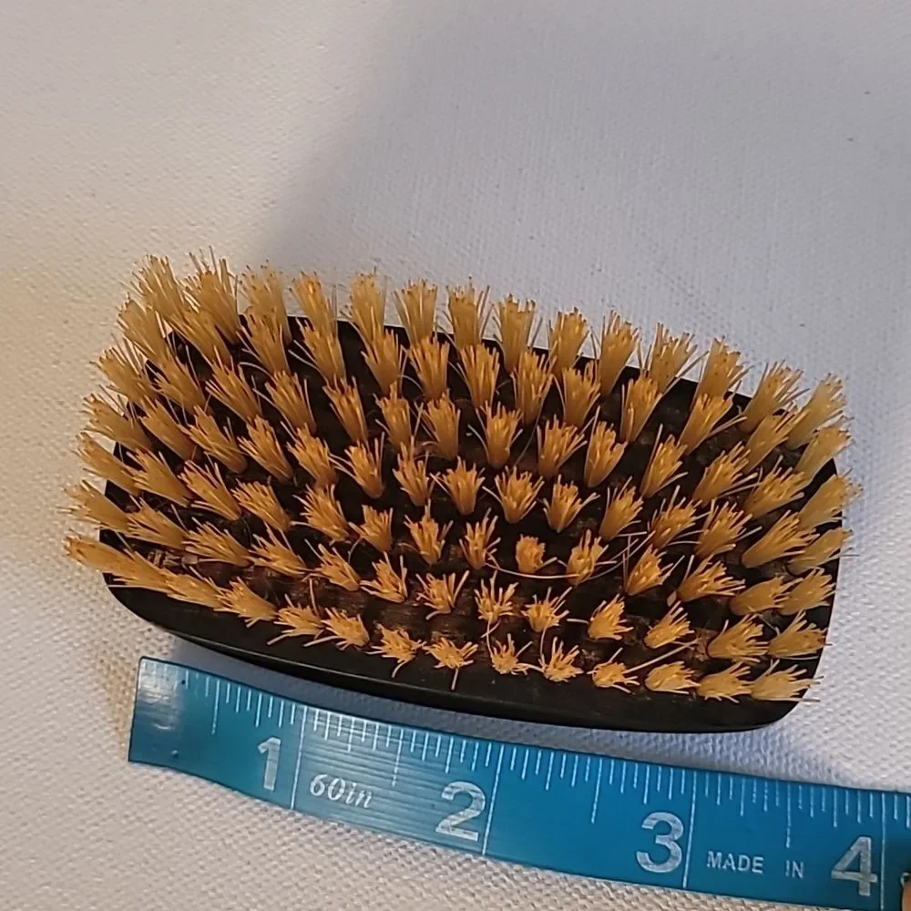 Vintage Kleanwell Black Grooming Bristle Brush